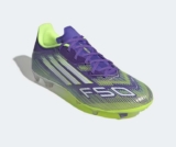 Adult F50 League FG/MG Football Boots, size 9.5 – Purple/Yellow