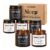 Aeraroma Lavender Soy Candles Gift Set, 6-Pack, Relaxation