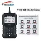 Aermotor V410 Car Code Reader OBD2 Scanner Full System Diagnostic Scan Tool – TopOBD2 Store