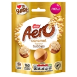 Aero Bubbles Caramel Flavour Chocolate Sharing Bag, 92g Pack of 1