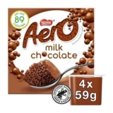 Aero Milk Chocolate Mousse 4 X 59g
