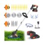 Aero X1 Metal Blade Cordless Strimmer 21v Grass Trimmers Easy to Use