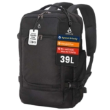 Aerolite Big 39L Cabin Backpack with YKK Zippers, Fits 15.6 Laptop, 55x35x20cm