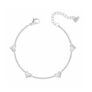 Affection Heart Bracelet in Silver or Gold