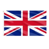 AhfuLife Union Jack Flags 5ft X 3ft, 1pcs Great Britain British UK Flags