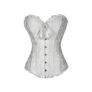 Aiixnze plus Size Lace up Overbust Corset Top Bustier