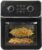 Air Fryer Oven 10L Family Size with Adjustable Temperature Timer Digital Oil Free Cooking Dishwasher Safe for Cooking Bake Roast Grill