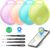 Air Tracker Tag 4-Pack: Tracker Item Finder For Apple Find My APP (iOS Only), 120dB Alarm Volume, Replaceable Battery, IP68 Waterproof, For Locate Keys, Luggage, Handbags, Wallets, Includes Lanyard.