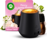 Air Wick Balancing Peony & Jasmine Air Freshener Essential Mist Aroma Kit 1 x Diffuser & 1 Refill