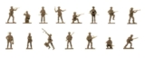 Airfix Model Figures Set – A00763V WWII British Infantry N. Europe – Model Building Kit Accessories, 48 Unpainted Figures