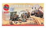 Airfix Vintage Classics Set – A01305V 25PDR Field Gun & Quad 1:76