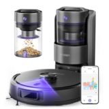 Airzeen Robot Vacuum Cleaner with Mop, Bagless UK with Self-Emptying, 10000Pa LiDAR – w/Voucher & Checkout Discount Sold by CozyCharm / FBA