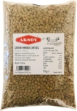 Aksoy Green Whole Lentils 1KG Nutty Flavour and Firm Texture Perfect for Soups, Stews, Curries, Salads, and Side Dishes Ideal Staple for Everyday Cooking (Packaging May Vary)