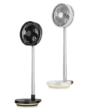 Albiano Rechargeable Portable Telescopic Fan – Black Or White