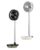 Albiano Rechargeable Portable Telescopic Fan – Black Or White