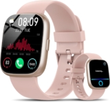 Alexa Smart Watch for Men Women, 1.83 HD Fitness Watch with Bluetooth 5.3 Call, New Smartwatch with Heart Rate/Sleep/Stress Monitor/110 Sport, IP68 Waterproof Activity Tracker for Android iOS, Pink