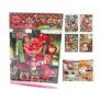 Alideco 45-Piece Vintage Cartoon Dessert Stickers for Scrapbooking