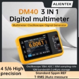 Alientek DM40 Digital Multimeter Oscilloscope Signal Generator 3 in 1 50M Sample Rate with Code – Sold by Alientek Official Store