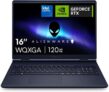 Alienware 16 Aurora Gaming Laptop AC16250 16 WQXGA 120Hz sRGB 100%, Intel Core 7 240H, NVIDIA GeForce RTX 5060, 16GB RAM (Prime Deal)