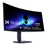 Alienware 34 Gaming Monitor – AW3425DW, WQHD (3440×1440), 240Hz, QD OLED