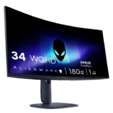 Alienware 34 Gaming Monitor – AW3425DWM, WQHD (3440×1440), 180Hz, VA, 1ms