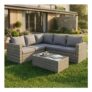 Alivio 5 Seater Rattan Corner Sofa Set