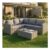 Alivio 5 Seater Rattan Corner Sofa Set
