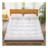 Alivio King Size Extra Thick Mattress Topper Quilted Pillow Top Mattress Pad