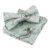 Alizeal Mens Floral Bow Tie, Hanky, Cufflinks, Sage Green