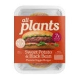 All Plants Sweet Potato & Black Bean Protein Veggie Burger 180g