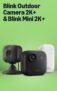 All-new Blink Outdoor 2K Camera with free Blink Mini 2K Indoor Camera (Black), Sync Module Core included