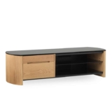 Alphason Finewoods TV Cabinet 1350 – Light Oak