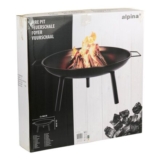 Alpina Edco 60x60x29cm Fire Pit