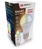 Alpina Smart Wi-Fi E27 LED Bulb (9W) Dimmable LED Bulb with Alpina Smart Home App – Amazon Alexa – Google Home (free del with code)