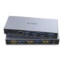 Alxum HDMI KVM Switch 2 Computers, 4 USB-A, 4K 60Hz