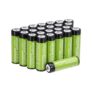 Amazon Basics 24-Pack AA NiMH Batteries, 2000 mAh, Pre-Charged