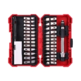 Amazon Basics 29-Piece Precision Hobby Knife Set, Red