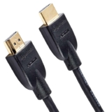 Amazon Basics 4K HDMI Cable 0.9m – 18Gbps High Speed with Ethernet, 4K60Hz, 2160p, Black