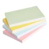 Amazon Basics A6 Ruled Index Cards, Assorted Neon Colours (Pack of 200) – Prime Day Deal