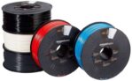 Amazon Basics ABS 3D Printer Filament, 1.75mm, 5 Assorted Colors, 1 kg per Spool, 5 Spools (£29.04 S&S)