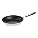Amazon Basics Ceramic Non-Stick Stainless Steel Induction Frying Pan