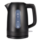 Amazon Basics Electric Kettle 1.7L, 360 Base, Matte Black