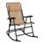 Amazon Basics Foldable Rocking Chair, Beige