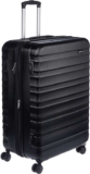 Amazon Basics Hard Shell Large Suitcase – Expandable ABS Travel Luggage with 4 Double Spinner Wheels – Scratch Resistant and Lightweight