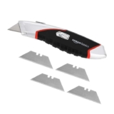 Amazon Basics Heavy Duty Retractable Auto-Load Ergonomic Utility Knife 3-Position