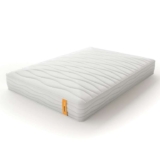 Amazon Basics Hybrid Pocket Spring Mattress with Pressure Relief Foam, Quilted Finish, BS7177-Compliant, Single Size