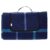 Amazon Basics Picnic Blanket with Waterproof Backing, 150 x 195 cm – Blue/White or Blue