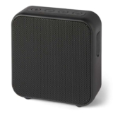 Amazon Basics Portable Wireless Bluetooth 5.3 Speaker, Compact, 6h Runtime, IPX5 Waterproof, Rechargeable, Enhanced Bass, Black