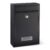 Amazon Basics Post Box, Wall Mount Lockable Letter Box, Durable Galvanised Steel, for Daily Post and Small Parcels, 32.5 x 21.5 x 9.0 cm