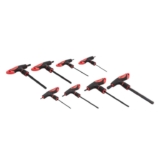 Amazon Basics T-Handle Hex Key Set, 8 Pieces, 2 -10 mm